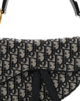 Oblique Saddle Bag Blue