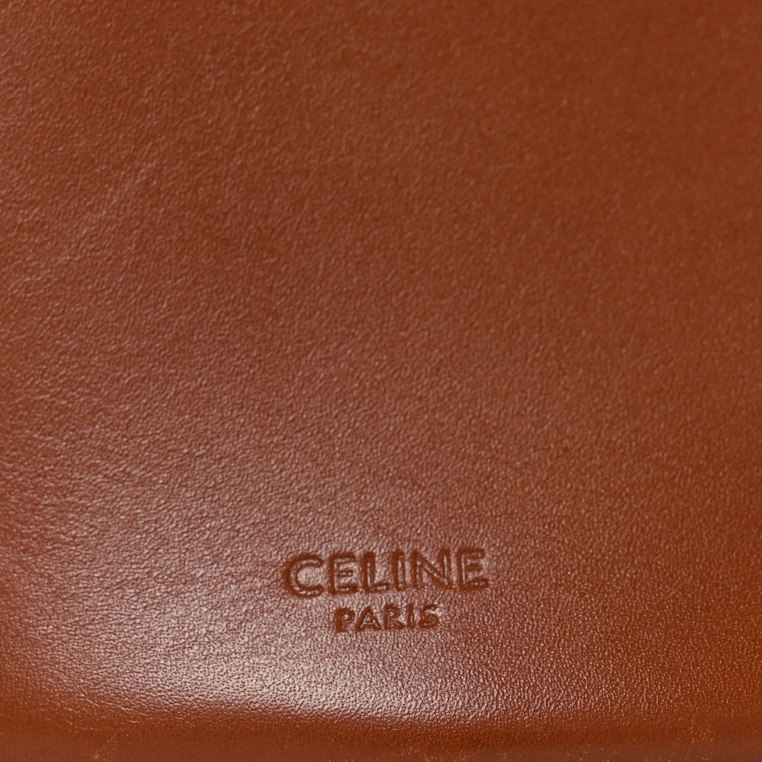 Satinated Calfskin Maillon Triomphe Bucket Bag Tan