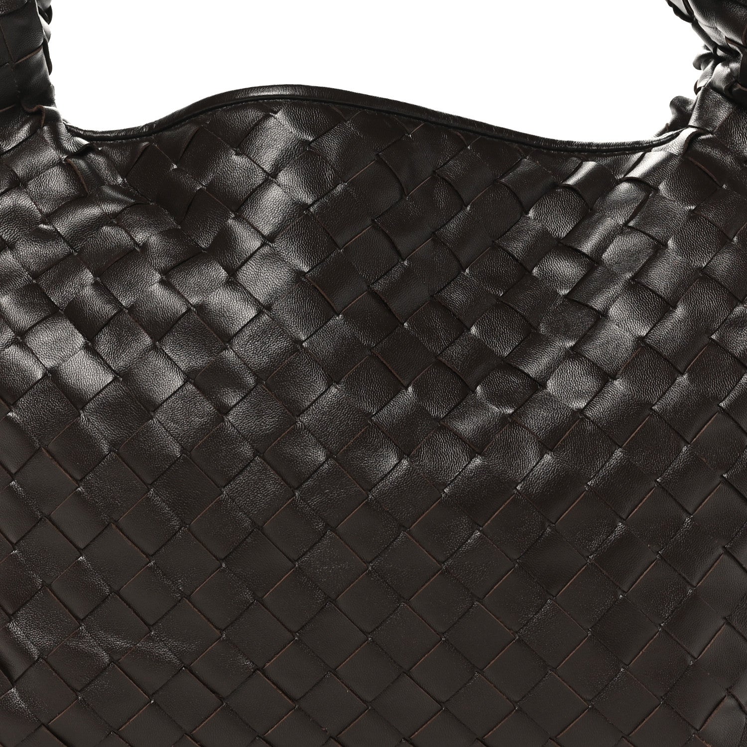 Calfskin Intrecciato Small Hop Fondant