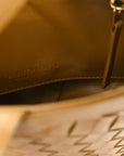 Nappa Intrecciato Small Flip Flap Tote Acorn Brass