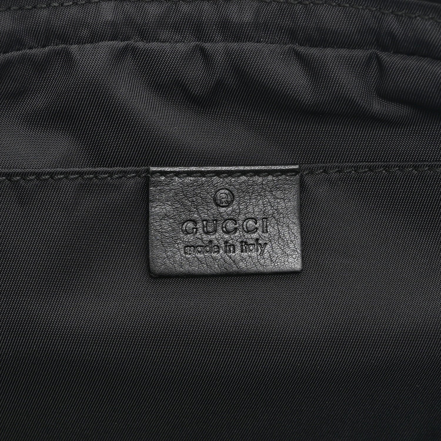 GCCIssima Nylon Belt Bag  Black