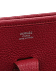 Taurillon Clemence EVELYNE III PM Rouge Grenat