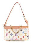LV X TM Monogram Multicolor Pochette Accessories White