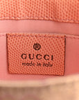 Metallic Monogram Lizard Jackie O Hobo Pink
