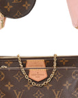 Monogram Multi Pochette Accessories Rose Clair