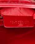Patent Cannage Mini Lady D1OR Red