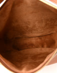 Supple Calfskin Medium Triomphe Heloise Shoulder Bag Tan