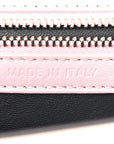 Patent Micro-Cannage Small D1ORama Flap Bag Rose