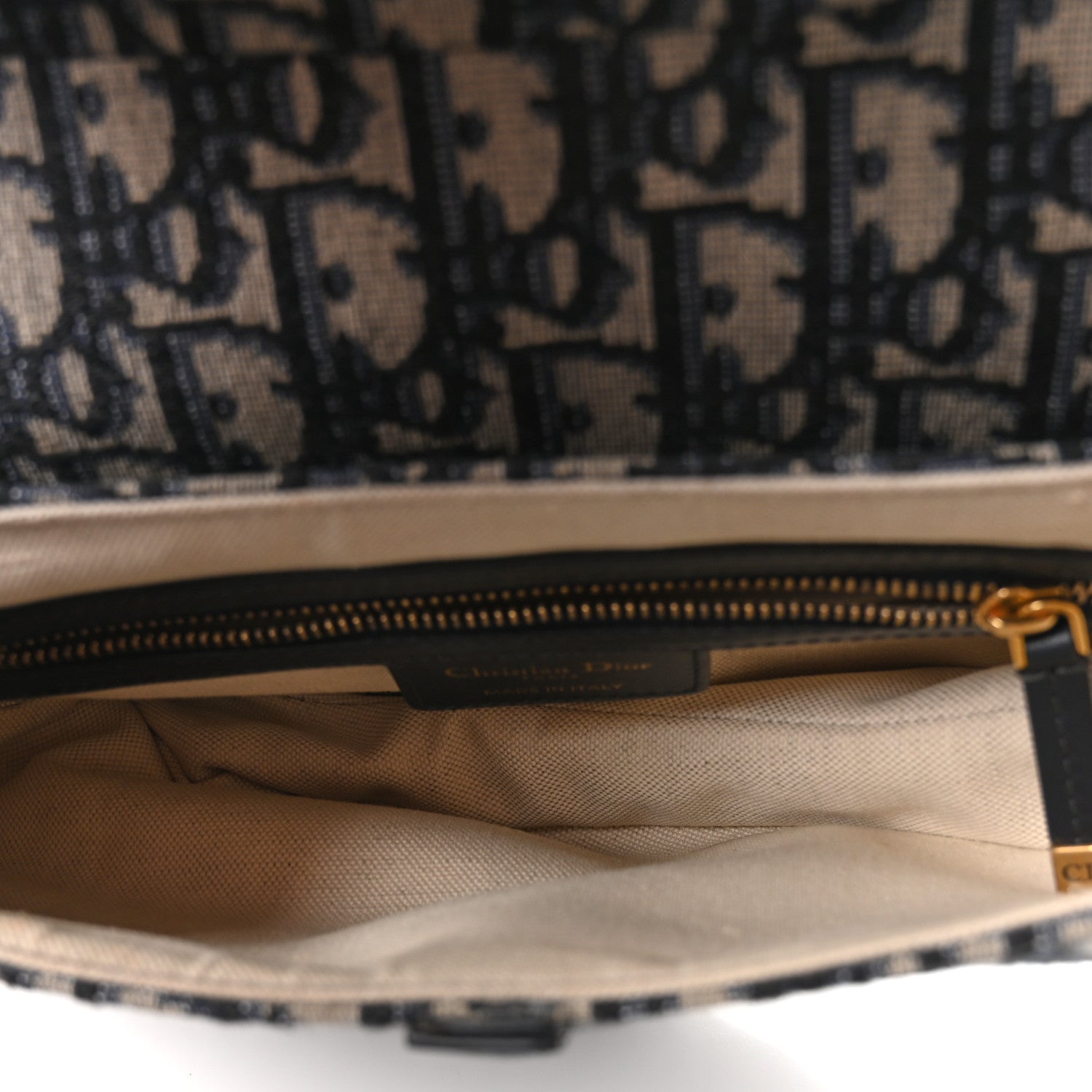 Oblique Saddle Bag Blue