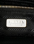 Glossy Calfskin Triangle Medium Bonnie Shoulder Bag Black