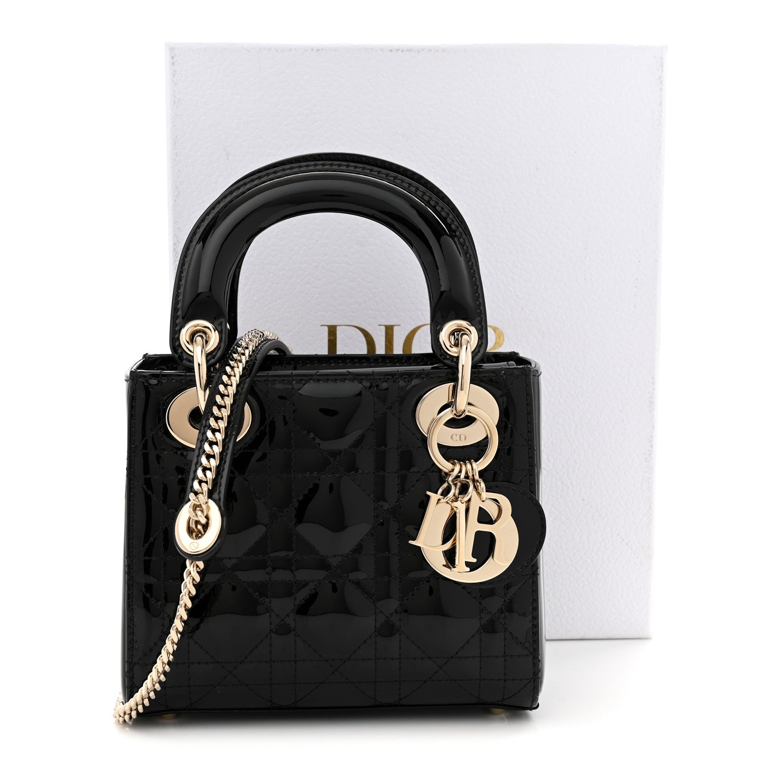 Patent Cannage Mini Lady D1OR Black