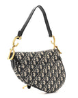 Oblique Saddle Bag Blue