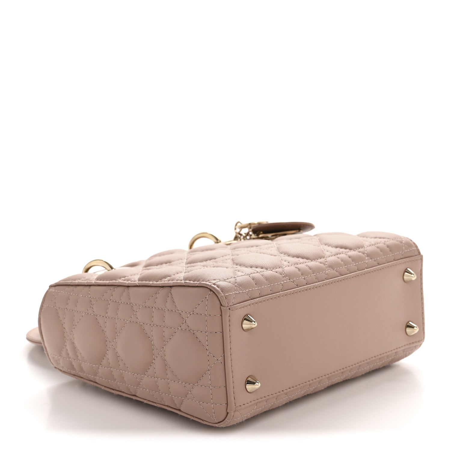 Lambskin Cannage Small My ABC D1OR Lady D1OR Blush