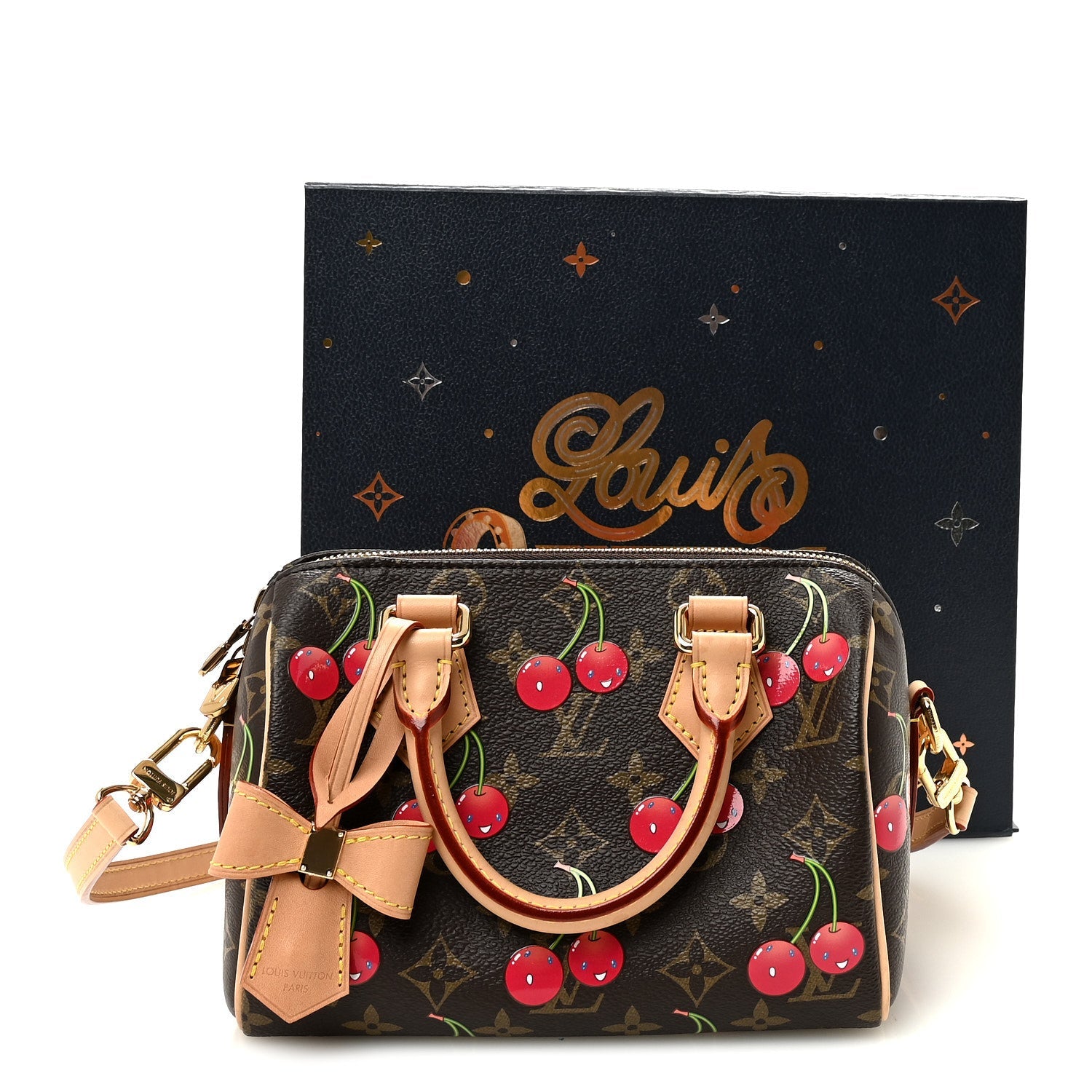 LV X TM Monogram Cerises Speedy Bandouliere 20