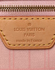 Damier Azur Neo Neverfull MM Rose Ballerine