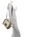 Jacquard Small The Traveler Tote Bag Warm Sand