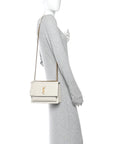 Calfskin Medium Monogram Sunset Crema Soft