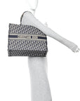 Oblique Large Book Tote Blue Multicolor