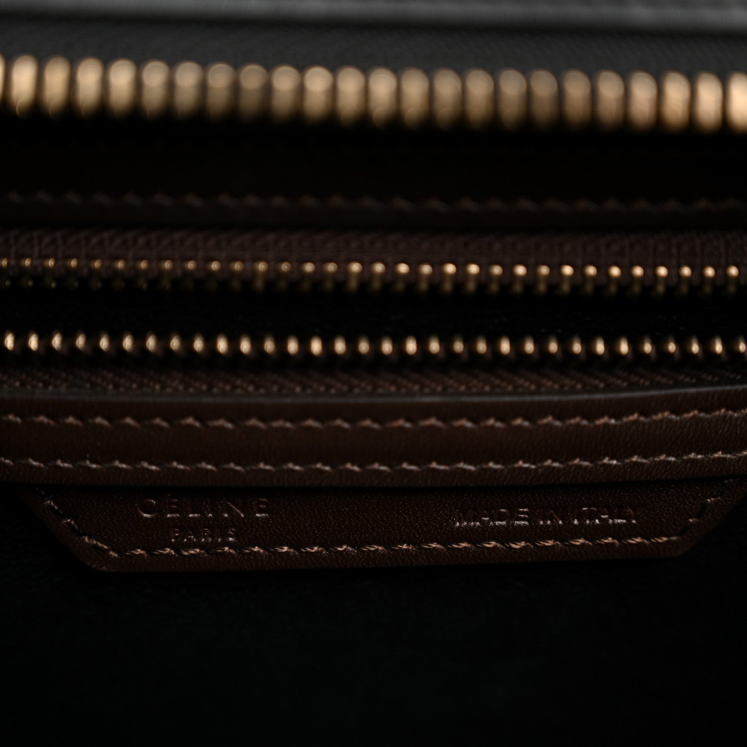 Smooth Calfskin Micro Tri-Color Luggage Indigo