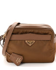 Tessuto Nylon Saffiano Re-Edition 1978 Messenger Bag Sughero