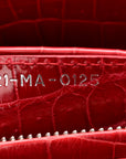 Alligator Medium Lady D1OR Red