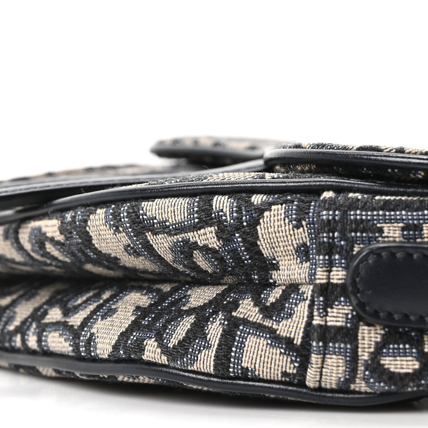 Oblique Mini Saddle Bag Blue