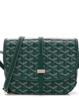 Goyardine Belvedere II PM Messenger Bag Green