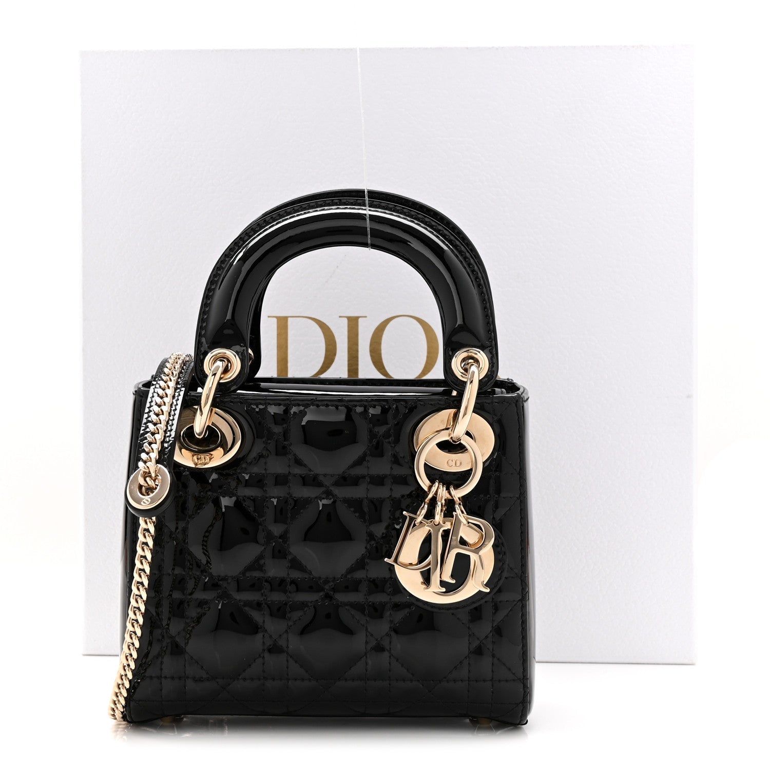 Patent Cannage Mini Lady D1OR Black