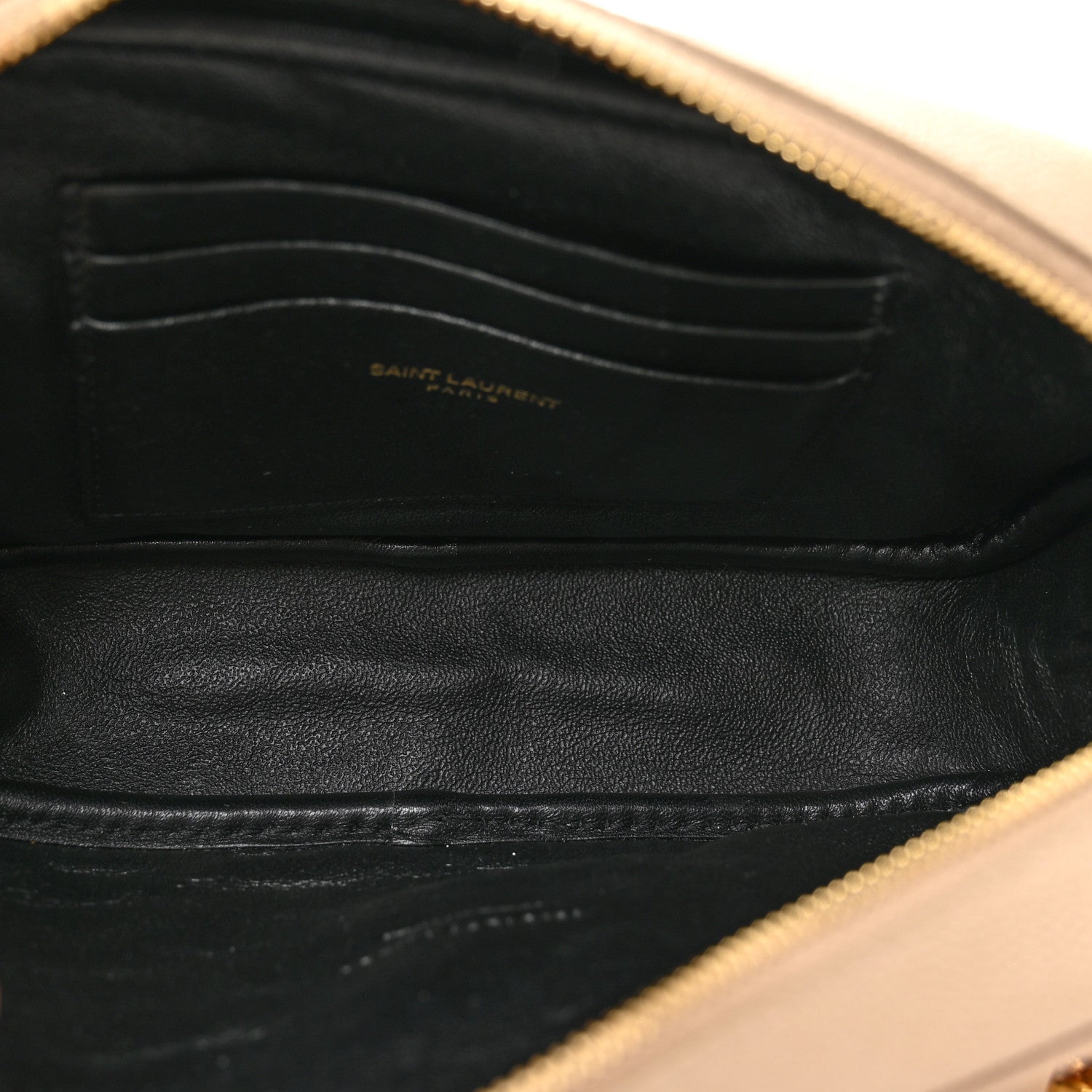 Grain De Poudre Matelasse Monogram Mini Lou Camera Bag Dark Beige
