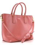 Saffiano Vernice Galleria Shopping Tote Begonia