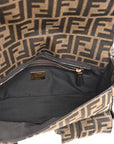 Fabric Jacquard FF 1974 Multipocket Baguette Tobacco Moro
