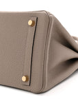Togo BIRKIN 30 Gris Asphalte