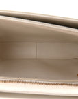Shiny Calfskin Teen Triomphe Arctic White