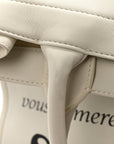 Calfskin Large Surrealism Book Tote Ivory