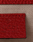 Dollar Calfskin Swarovski Crystal Small Dionysus Shoulder Bag Hibiscus Red