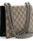 GG Supreme Monogram Mini Dionysus Shoulder Bag Black