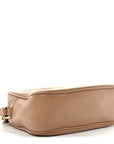 Pebbled Calfskin Small Soho Disco Bag Camelia