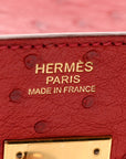 Ostrich Birkin 30 Rouge Vif