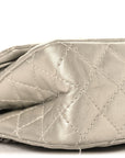 Metallic Lambskin Quilted 2.55 Reissue 225 Flap Silver