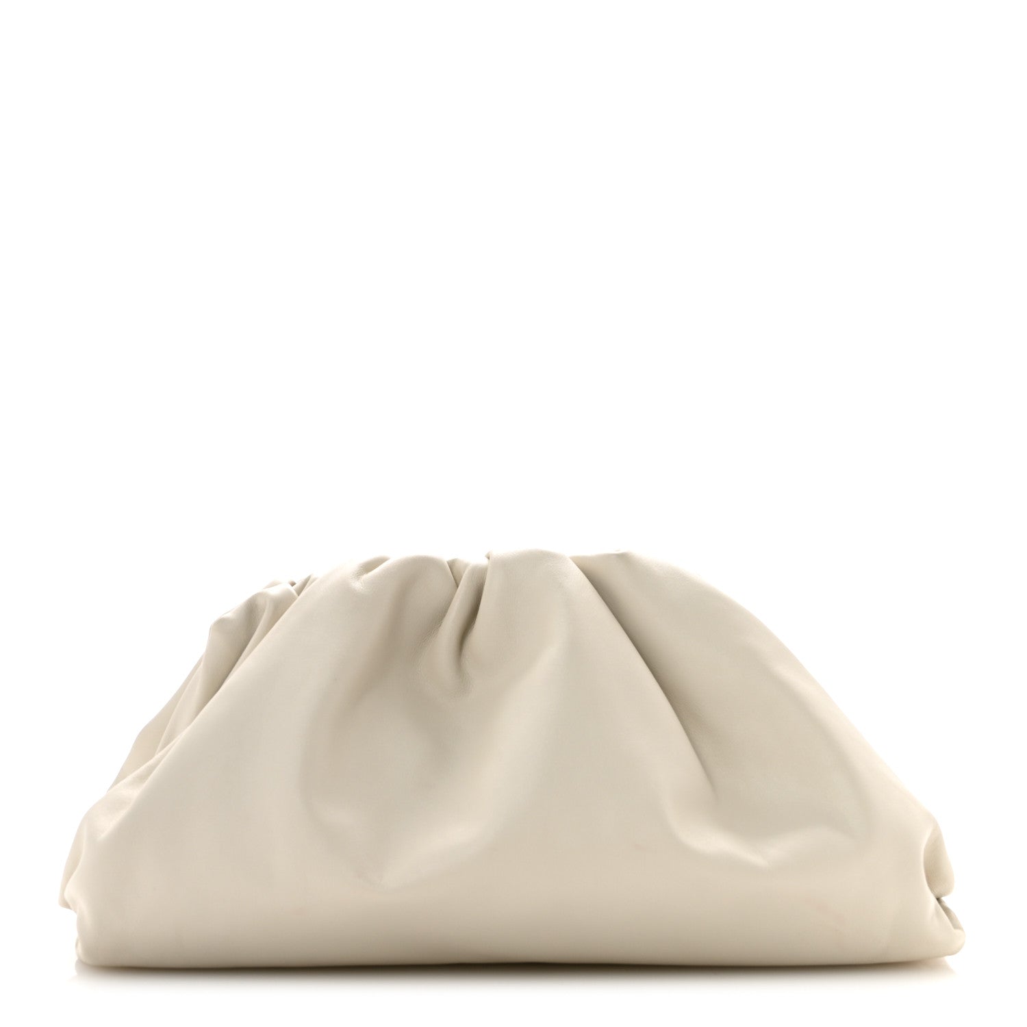 Smooth Butter Calf The Pouch Oversized Clutch Mist