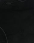 Coated Canvas Coco Small Tote Black