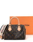 Monogram Speedy Bandouliere 20 Black