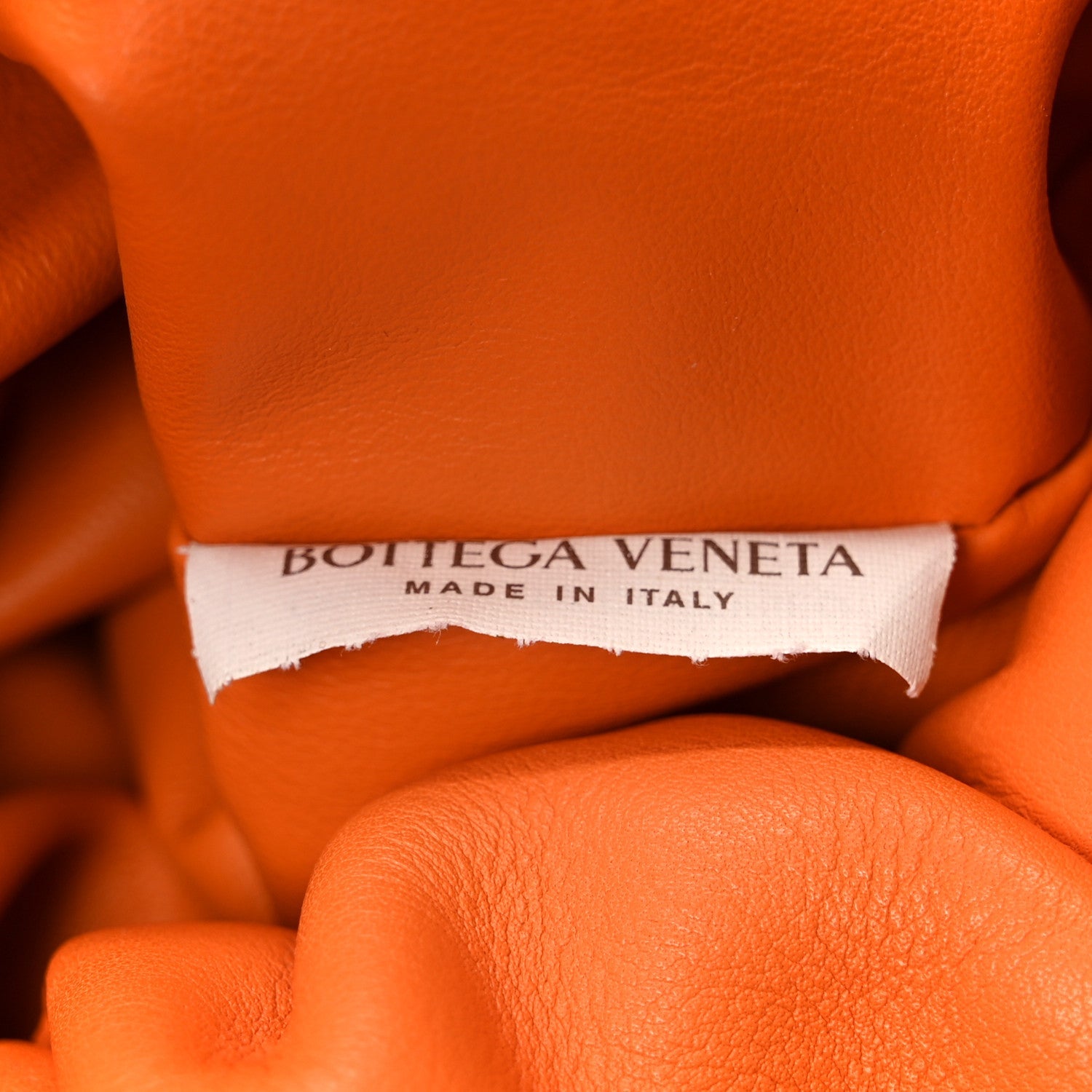 Smooth Butter Calfskin Small The Shoulder Pouch Light Orange
