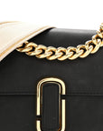 Calfskin The J Marc Shoulder Bag Black