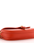 Box Calfskin East West Bobby Bag Orange