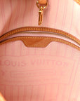 Damier Azur Neo Neverfull MM Rose Ballerine