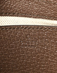 GG Supreme Monogram Textured Dollar Calfskin Mini Ophidia Chain Bag Beige Ebony