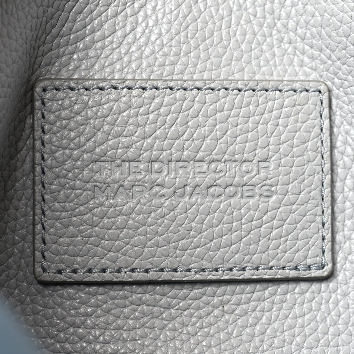Grained Calfskin The Director Tote Harbor Mist