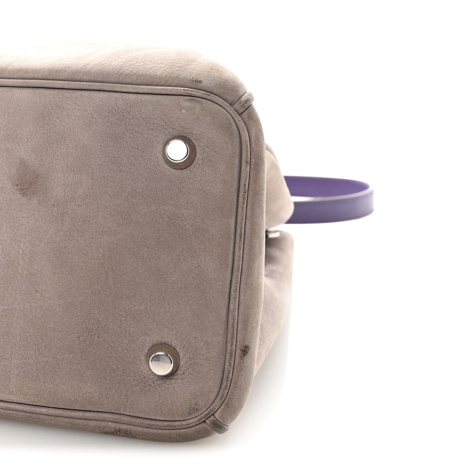 Suede Large D1ORissimo Tote Purple