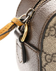 GG Supreme Monogram Web Neo Vintage Shoulder Bag Beige New Acero Crop